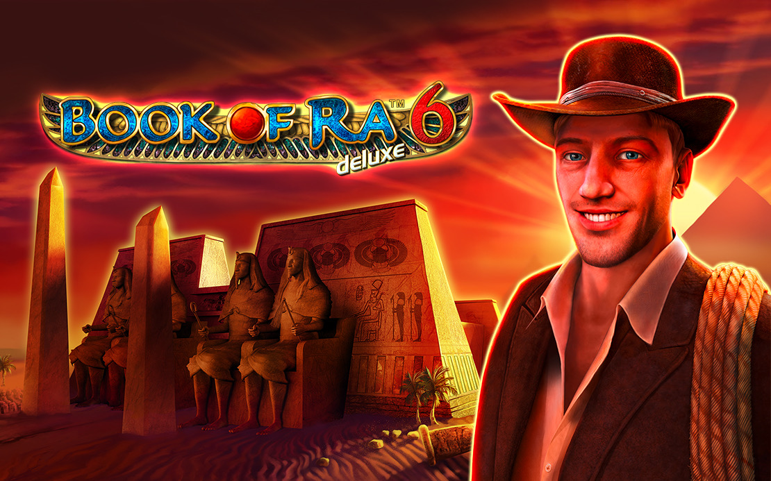Book of Ra™ deluxe 6 – Gesamtansicht der Spieloberfläche (1)
