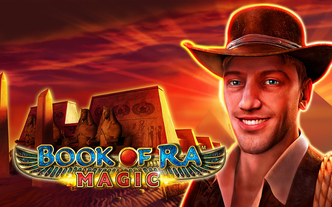 Book of Ra™ Magic – Gesamtansicht der Spieloberfläche (1)