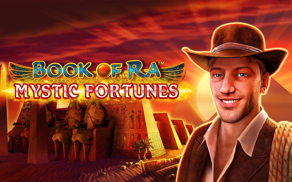 Book of Ra™ Mystic Fortunes – Gesamtansicht der Spieloberfläche (1)