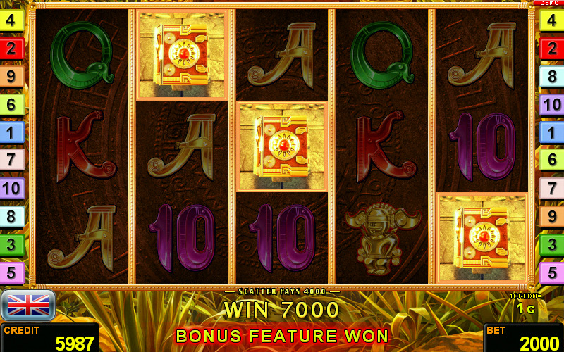 Book of Ra™ - Temple of Gold™ – Bonus-Feature und Freispiele (3)