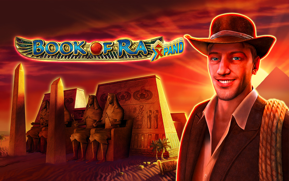 Book of Ra™ XPAND – Gesamtansicht der Spieloberfläche (1)