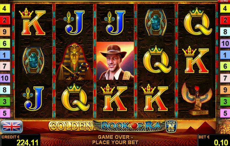 CASH CONNECTION™ - Golden Book of Ra™ – Spielscreenshot (3)