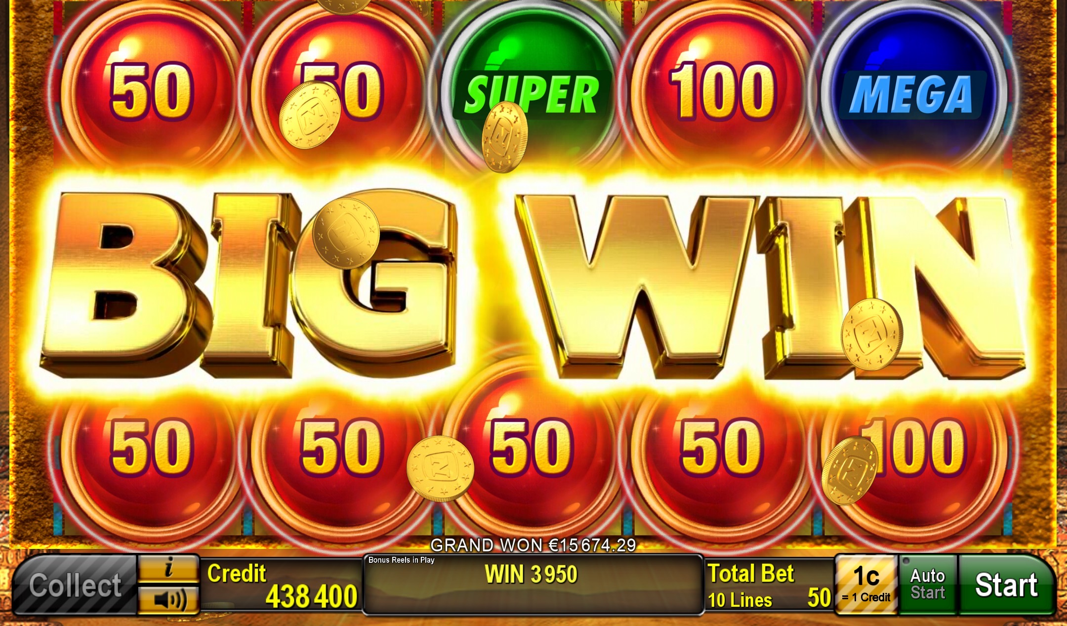 GOLDEN LINK™ - Golden Book of Ra™ Magic – Spielscreenshot (4)