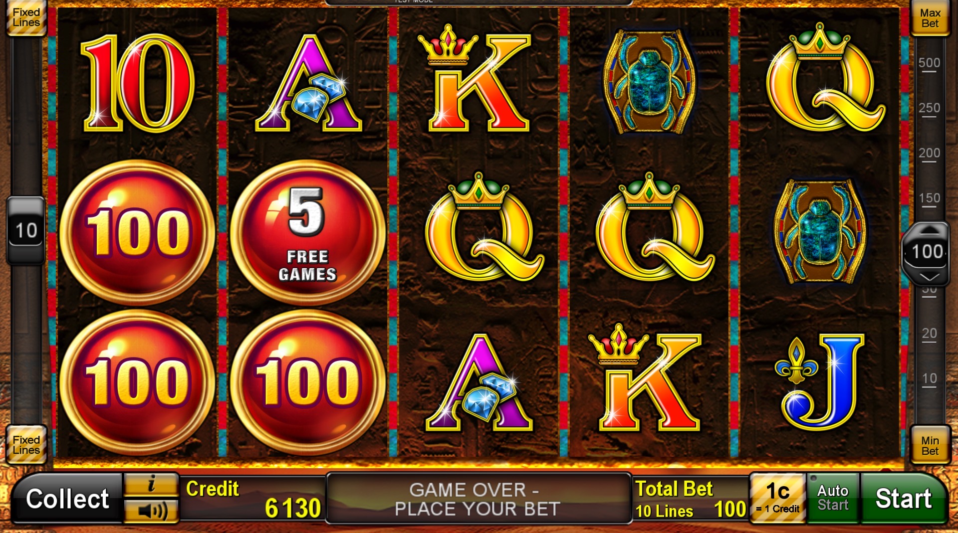 GOLDEN LINK™ - Golden Book of Ra™ – Spielscreenshot (2)