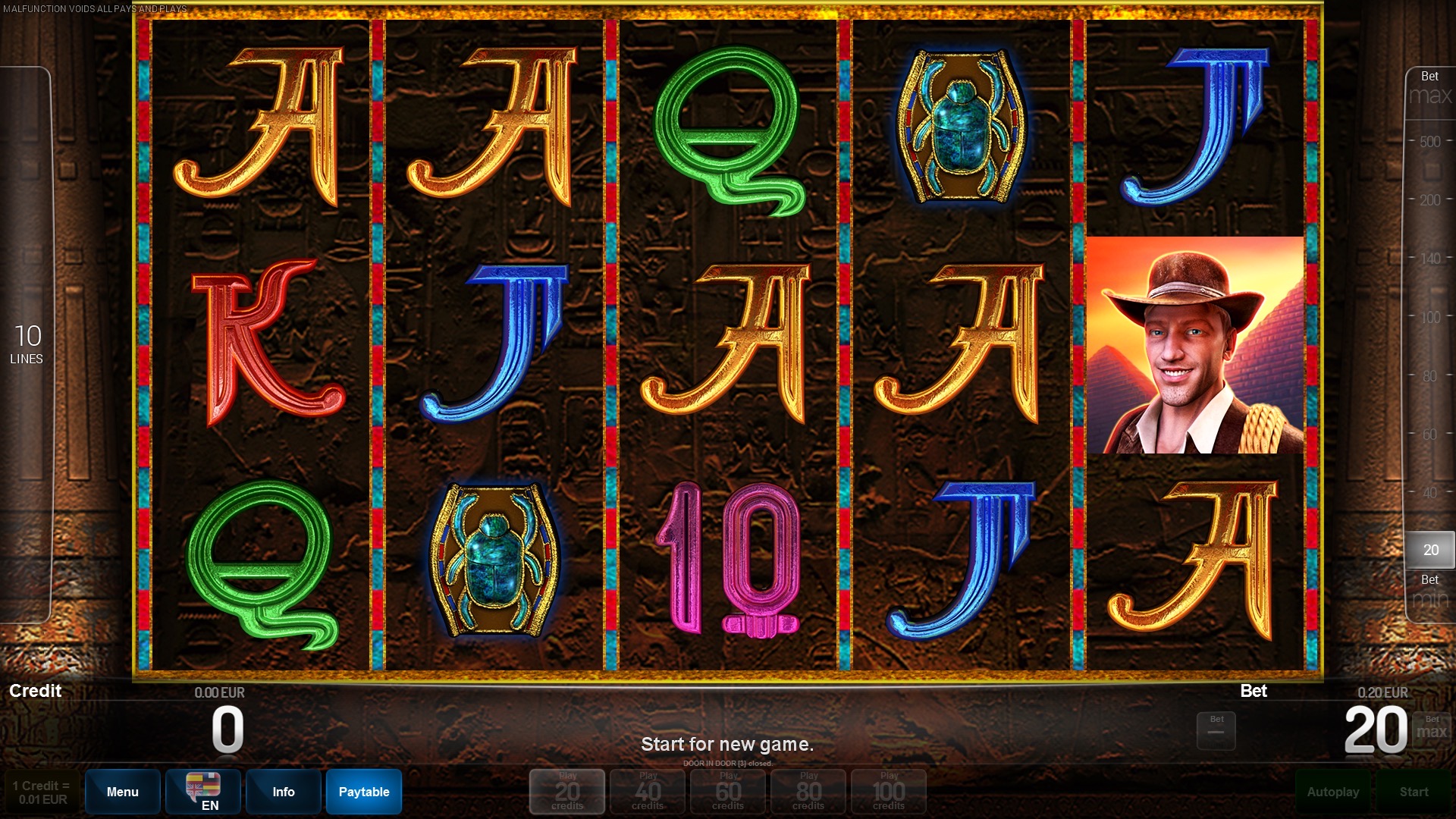 IMPERA LINK™ Book of Ra™ deluxe – Spielscreenshot (2)